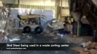Michelin Tweel Airless Skid Steer Tire & Wheel in Action