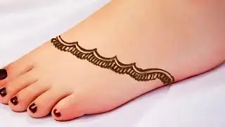 Latest Foot Mehndi Design 2026 | Simple & Beautiful | Bridal Special