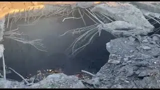 Main russian supply bridge in Kherson destroyed