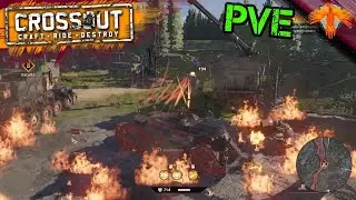 Crossout PvE Multiplayer Gameplay 2022 - PvE Battles 132 - No Commentary