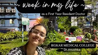 ~A week in my Life~👩🏻‍⚕️As an ObGyn first year resident doctor!🥲