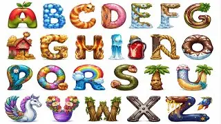 ABCD with two words and phonic sounds|A to Z alphabets|A for apple 🍎|@swasasi world's 