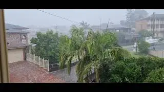 Hail Storm impacts Warrawong, NSW - Wednesday, 26th November, 2025