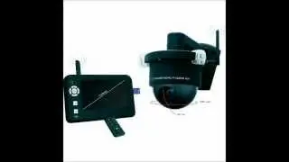 ELRO CS99PT Wireless Dome Camera System with 4-Channel 7