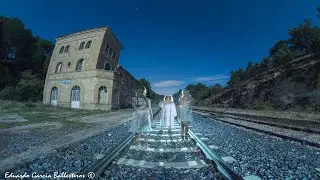 FANTASMALES ESTACIONES  de TREN ABANDONADAS.Urbex España/Urbex Valencia.