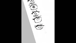 Eyes 9 different ways tutorial #art #eyes #tutorial #cute #drawing #artvideo #yt #fanart #speedpaint