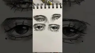 SAD eyes drawing! R u guys ok?? Pls sub?! 👀✨🔥#art #viral #fyp