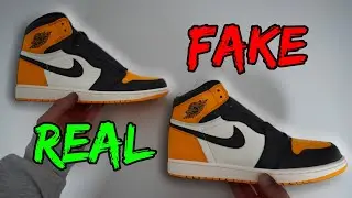 НАСТОЯЩИЕ ИЛИ ПОДДЕЛЬНЫЕ! СРАВНЕНИЕ КРОССОВОК NIKE AIR JORDAN 1 HIGH TAXI!