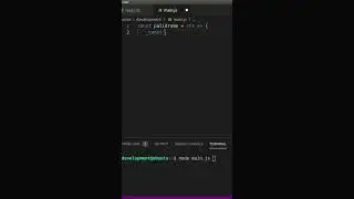 Checks if the given string is a palindrome in JavaScript #Shorts