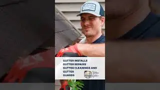 Let us be your trusted gutter contractor! #shorts