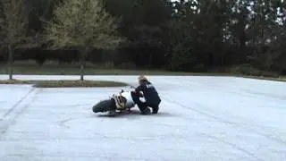 Dirt Bike Burnout Fail