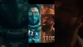 ఈ Movies లో ఎంత మంది హీరోయిన్సో తెలుసా 😱🔥#yashtoxic #toxicmovie #aa22xa6 #alluarjun #yash #shorts