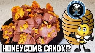 Milk Chocolate Honeycomb Toffee - Homemade Sponge Candy