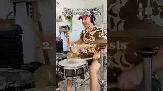 How your personality sounds on drums