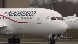 4th AeroM&eacute;xico 787 N966AM Full Test Flight @ KPAE