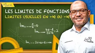 Limites usuelles en +&infin; ou en -&infin; - Limites de fonctions - Maths Sp&eacute;cialit&eacute; & Compl&eacute;mentaires