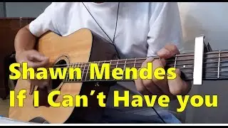 Shawn Mendes - If i can't have you Guitar cover with chords and Lyrics (숀 멘데스 기타 커버)