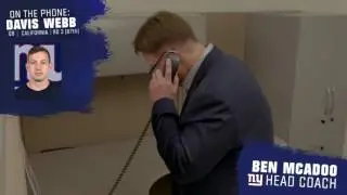 Coach McAdoo calls Davis Webb