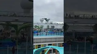 Icon Of The Seas:  The Ultimate Pool Deck #cruise #travel #shorts