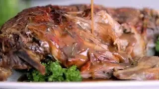 Slow Roasted Leg of Lamb