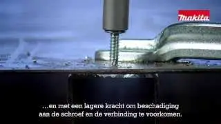 Teks- of zelfborende schroeven gecontroleerd monteren.