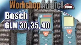 Bosch Laser Distance Measures GLM 30, 35 and 40