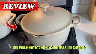 Our Place Perfect Pot 5.5 Qt Nonstick Ceramic Sauce Pan Review