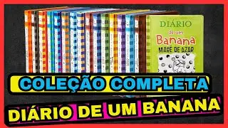 LIVROS DIÁRIO DE UM BANANA COLEÇÃO COMPLETA 2024