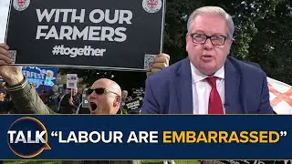&ldquo;Ever Increasing TAXES!&rdquo; | Farmers Protest Outside Labour Conference