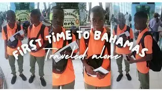 Twins Traveling alone to the 🇧🇸 Bahamas||Mom cooked Bahamian food