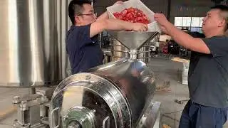 Strawberry Pulp Machine | Fruit Pulping Machine