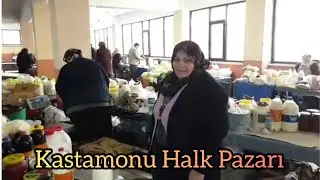 KASTAMONU HALK PAZARI MUHTEŞEM  05.02.2020