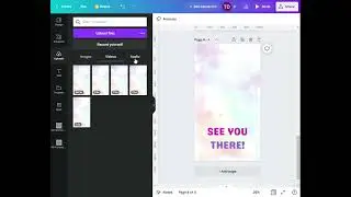 Unicorn Birthday Video Invitation Canva Tutorial
