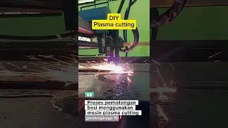 Diy cutting plat plasma cutting pakai aplikasi  mach3 #cuttingskills #plasma #diy #machine #fyp