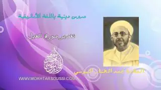 تفسير سورة الفيل ـ العلامة محمد المختار السوسي