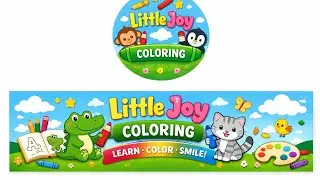 ABC Coloring Animals for Kids | Learn Letters A&ndash;E | Fun Toddler Learning