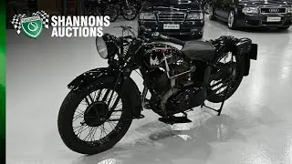 1932 Matchless Model X 1000cc Motorcycle - 2023 Shannons Winter Timed Online Auction