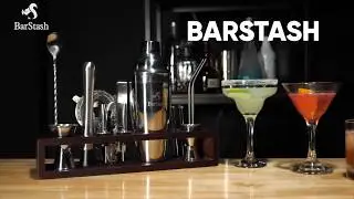 Barstash | Premium Mixology Bartender Kit | 17 Pieces