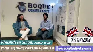 International student feedback, Khushdeep Singh, University of Greenwich.