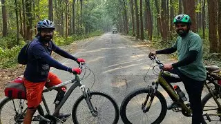 Jim Corbett Cycling | Second day in the Corbett Jungle 🔥 | Teda Village to Pavalgad via Jungle 🦌🚴