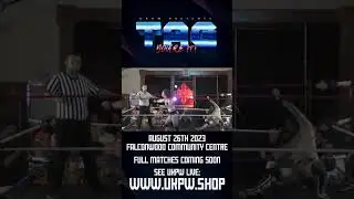 Safire Reed Hits The Shotgun Dropkick #britishwrestling #wrestling