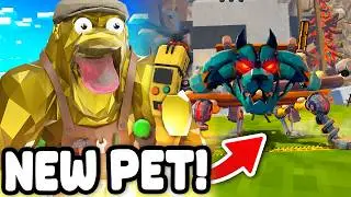 I Built a ROBOT DOG PET in the NEW CRAFTING UPDATE! (Animal Company VR)