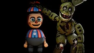 [SFM] William Afton laughing and losing sanity at Balloon Boy