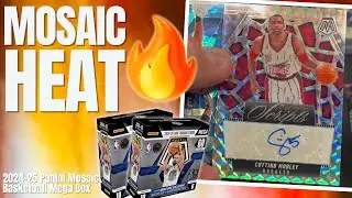 2024-25 Panini Mosaic Basketball Mega Box Rip | Chasing Rookie Cards & Case Hits! 🔥