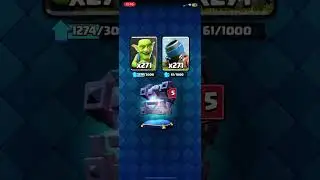 Premier coffre &agrave; 2500 gemmes #f2p #clashroyale