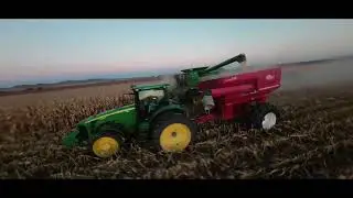 Sunset Corn Harvest | 4k Cinematic FPV | Geprc Mark 5