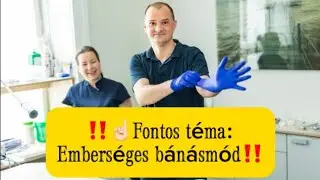 ‼️☝🏻 Fontos téma, amiről érdemes beszélnünk: az Emberséges bánásmód, amit mindig szem előtt tartunk.