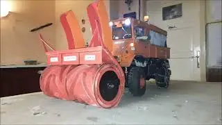 1/10 Schmidt VF1 blower on Unimog 411 (home build)