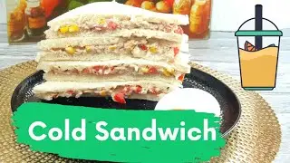 Cold Sandwich I Easy & Quick Mayo Sandwich I Healthy sandwich I झटपट वेज सैंडविच I 3 - minute recipe