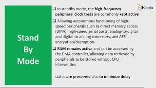 Power Supply Consideration Sleep Mode, Brown Out | Embedded Hardware | Embedded System and RTOS